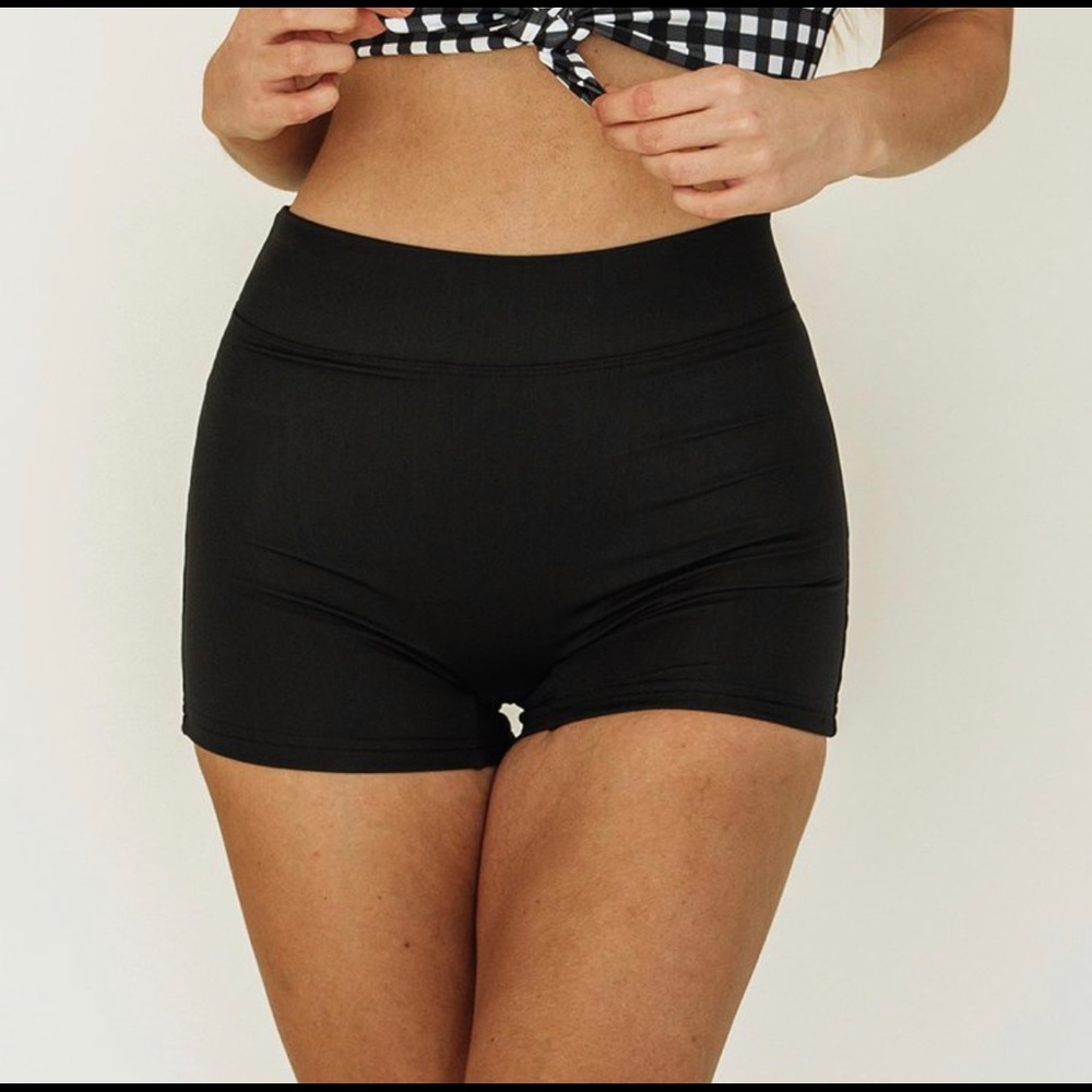 High Waisted Swim Bottoms
